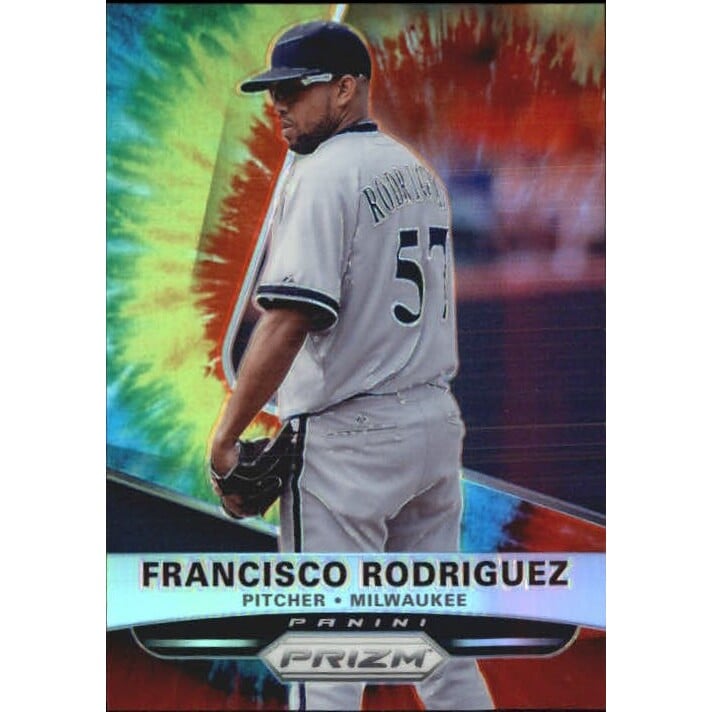 2015 Panini Prizm Prizms Tie Dyed #67 Francisco Rodriguez
