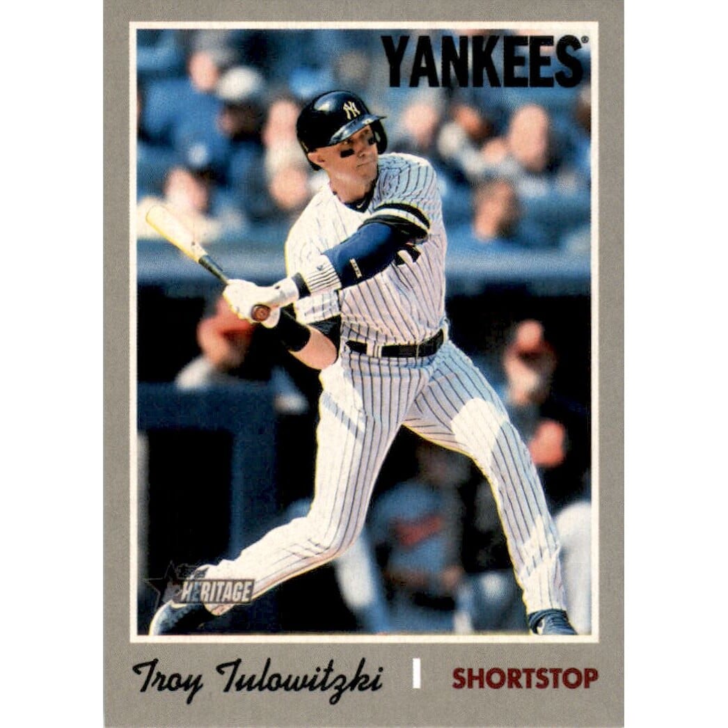 2019 Topps Heritage Action Variations #545 Troy Tulowitzki