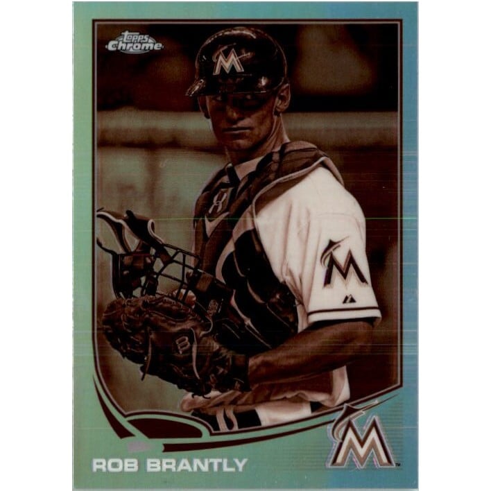 2013 Topps Chrome Sepia Refractors #27 Rob Brantly. rookie card picture