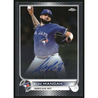 2022 Topps Chrome Veteran Autographs #CVAAM Alek Manoah