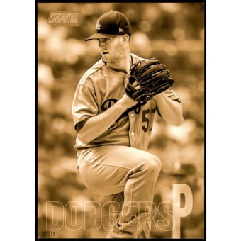2018 Stadium Club 5x7 Gold #264 Alex Wood