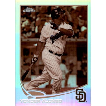 2013 Topps Chrome Sepia Refractors #149 Yonder Alonso