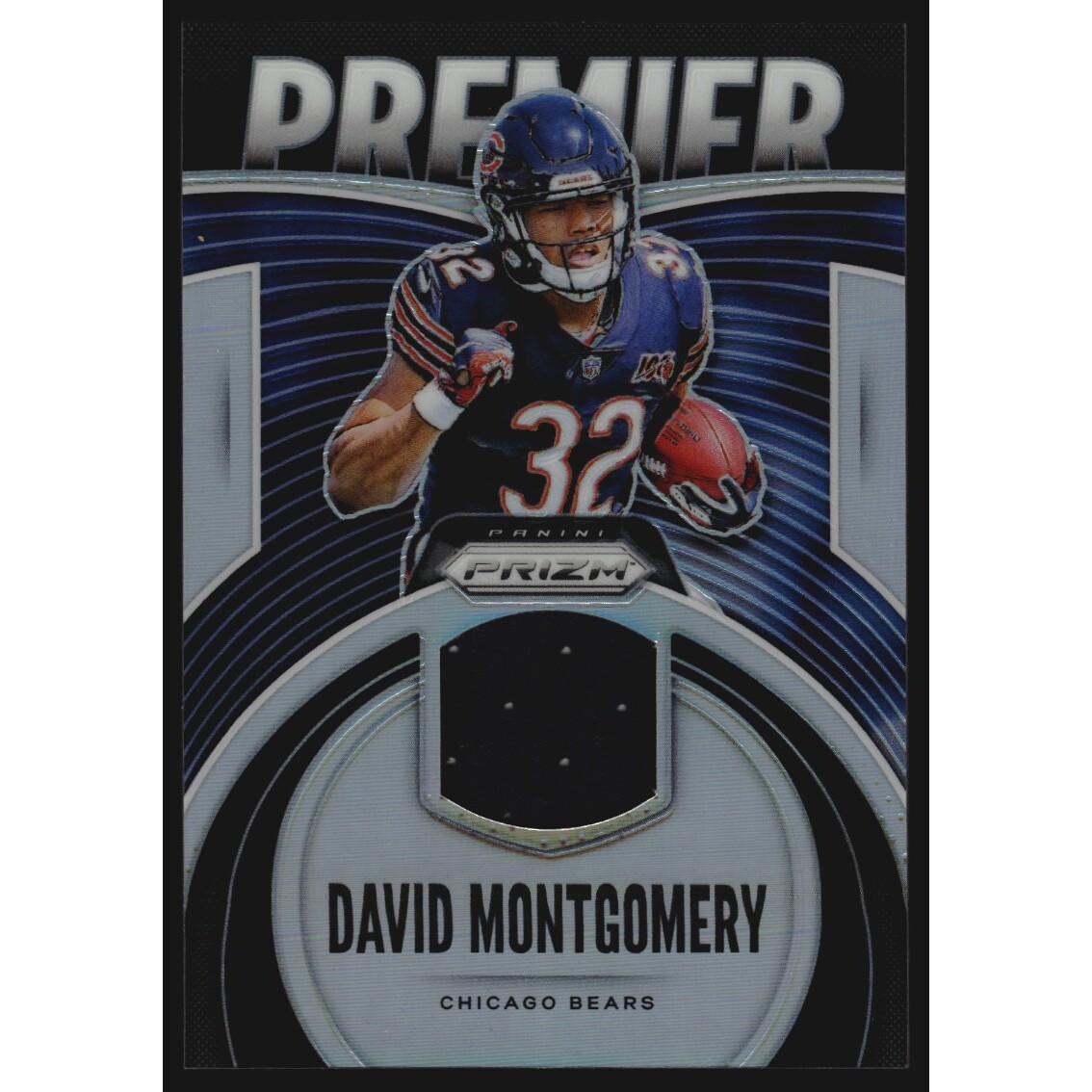 2019 Panini Prizm Premier Jerseys #14 David Montgomery