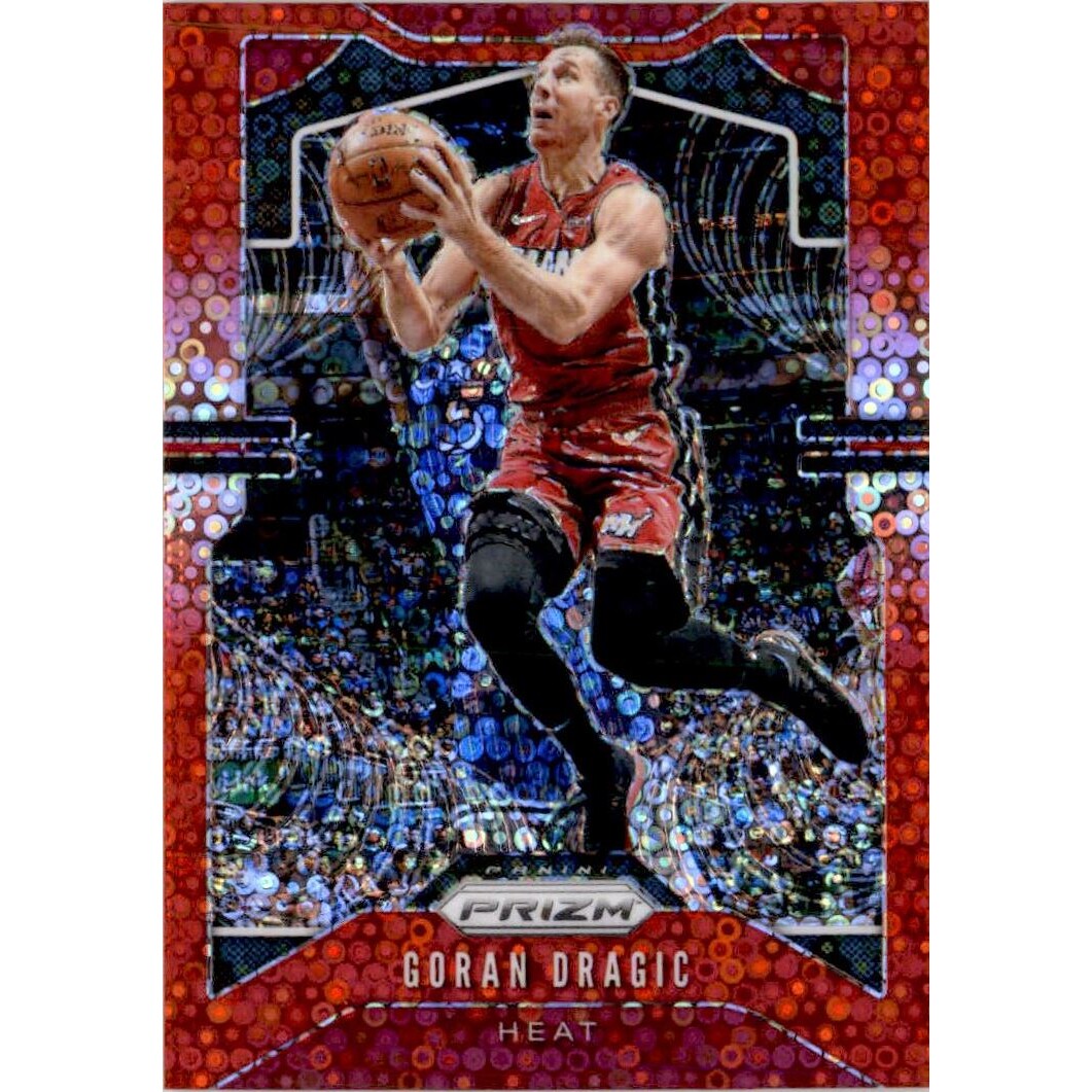 2019-20 Panini Prizm Prizms Fast Break Red #145 Goran Dragic 2019-20 Panini Prizm Prizms Fast Break Red #145 Goran Dragic