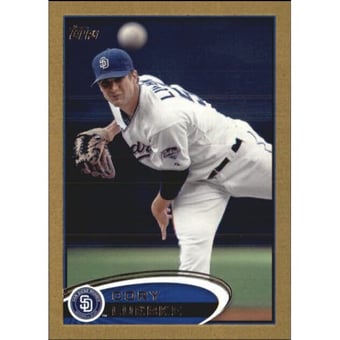 2012 Topps Mini Gold #23 Cory Luebke