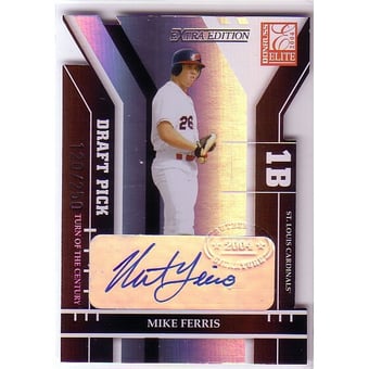 2004 Donruss Elite Extra Edition Signature Turn of the Century #331 Mike Ferris DP/250