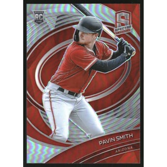 2021 Panini Spectra Neon Orange #161 Pavin Smith