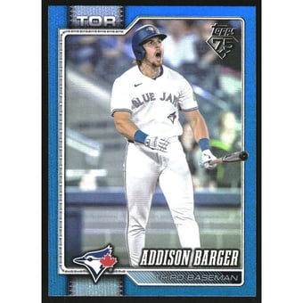 2026 Topps Blue Rainbow Foil #241 Addison Barger