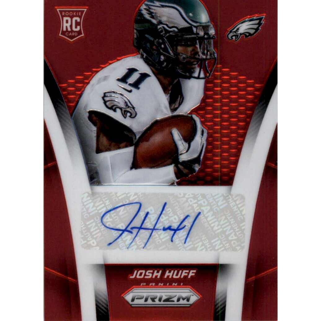 2014 Panini Prizm Rookie Autographs Prizms Red #ARJH2 Josh Huff/75