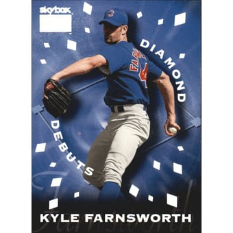 1999 SkyBox Premium Diamond Debuts #2 Kyle Farnsworth