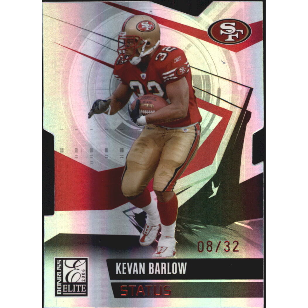 2006 Donruss Elite Status #84 Kevan Barlow/32