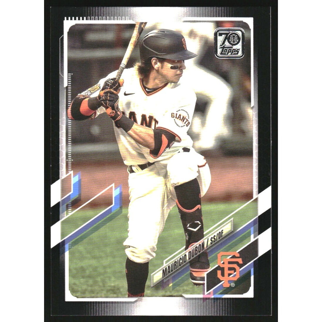 2021 Topps Black #8 Mauricio Dubon. rookie card picture