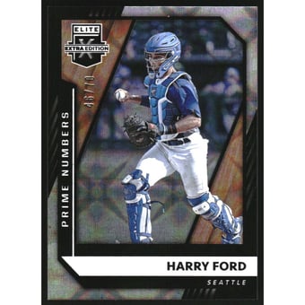 2021 Elite Extra Edition Prime Numbers B #12 Harry Ford/70