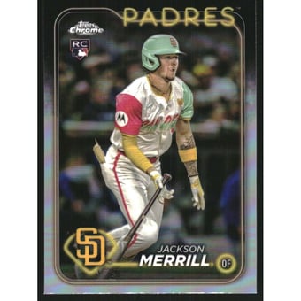 2024 Topps Chrome Update Refractors #USC153 Jackson Merrill