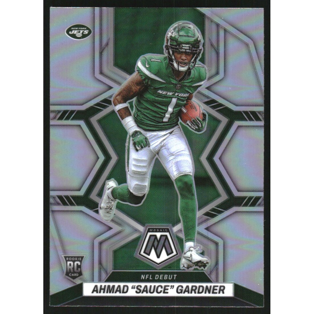 2022 Panini Mosaic Silver #289 Ahmad Gardner DEB