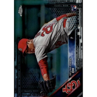 2016 Topps Chrome Black Refractors #98 Seung-Hwan Oh