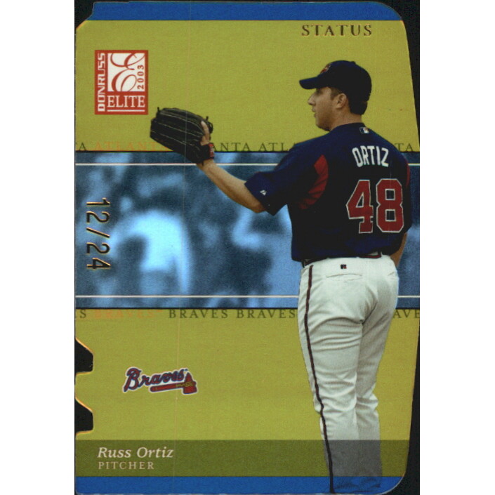 2003 Donruss Elite Status Gold #163 Russ Ortiz