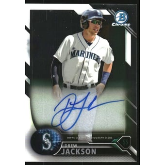 2016 Bowman Chrome Prospect Autographs #CPADJ Drew Jackson