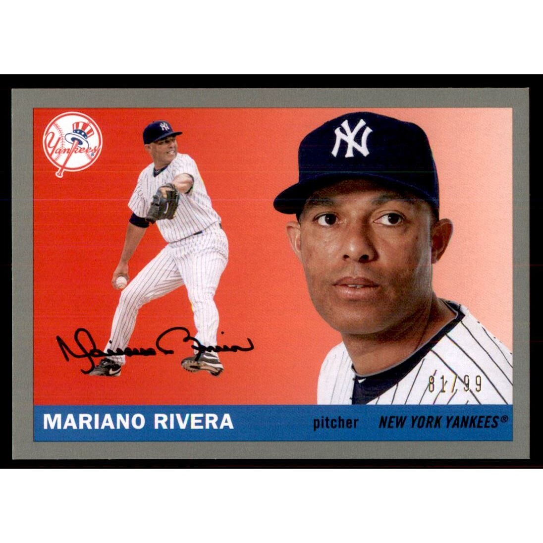 2020 Topps Archives Silver #10 Mariano Rivera
