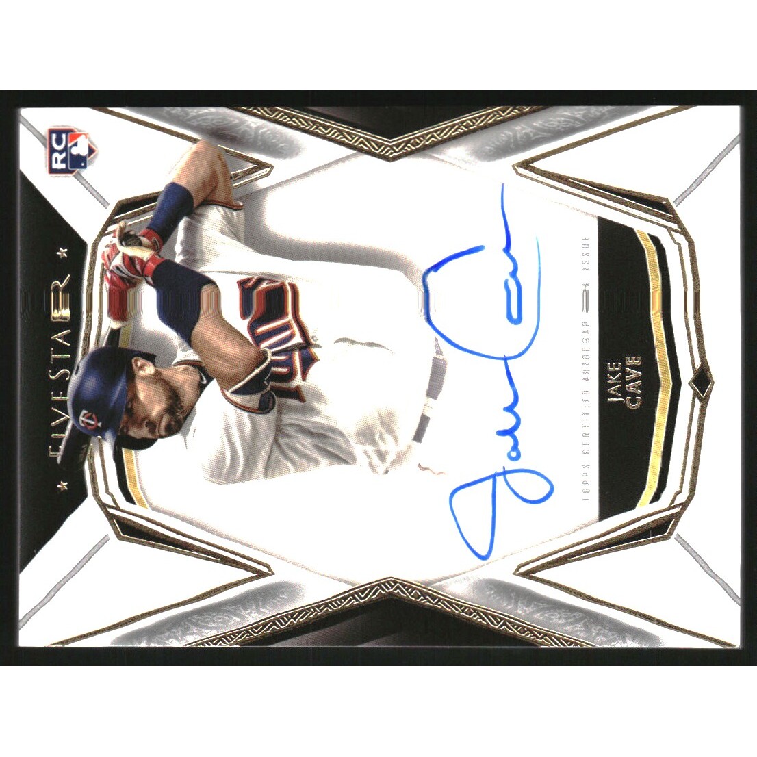 2019 Topps Five Star Autographs #FSAJC Jake Cave RC. rookie card picture
