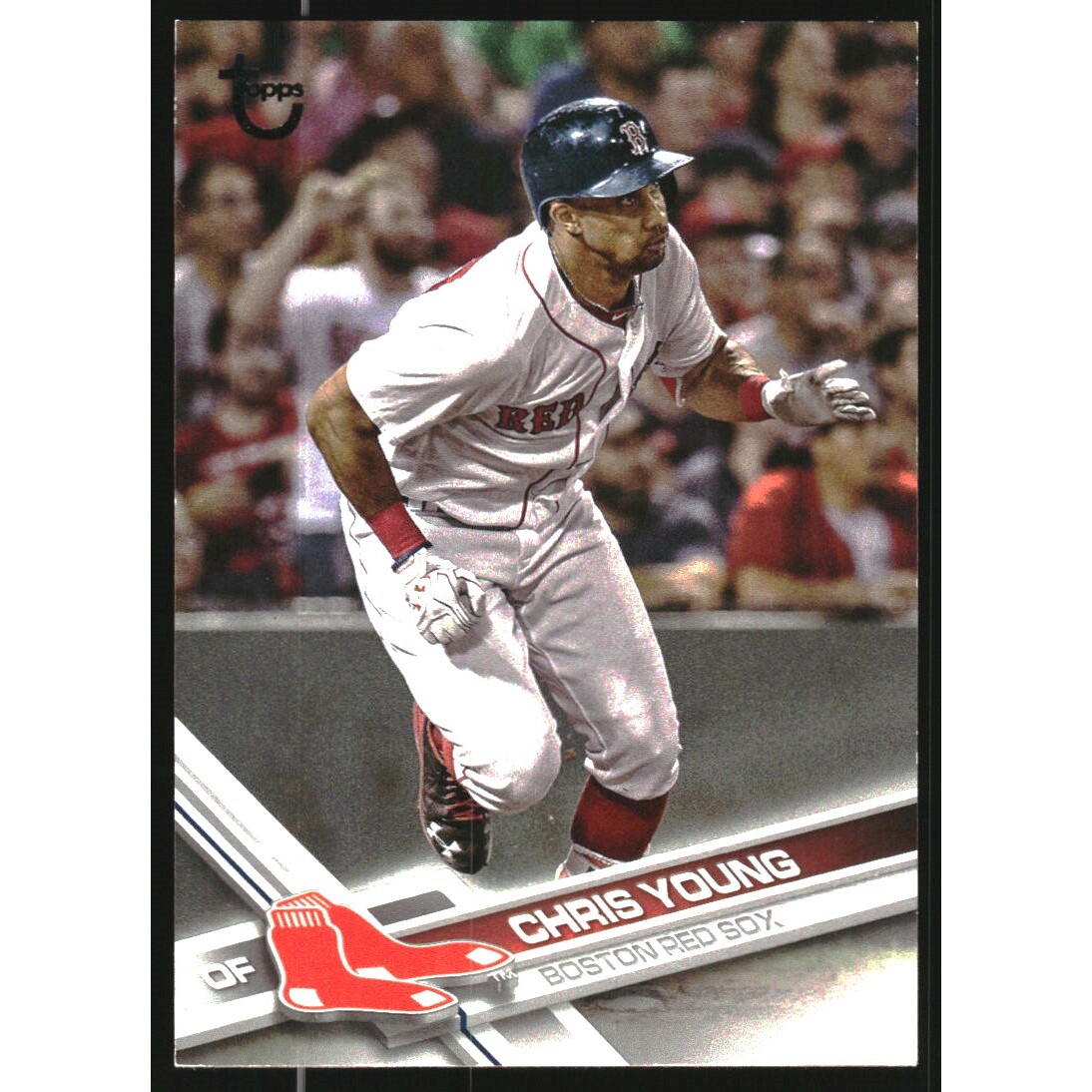 2017 Topps Vintage Stock #654 Chris Young. rookie card picture