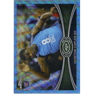 2012 Topps Chrome Blue Wave Refractors #BW122 Quinton Coples