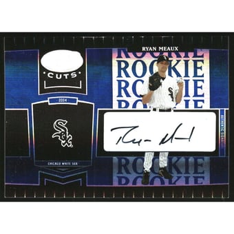 2004 Leaf Certified Cuts Marble Signature Blue #292 Ryan Meaux ROO/75