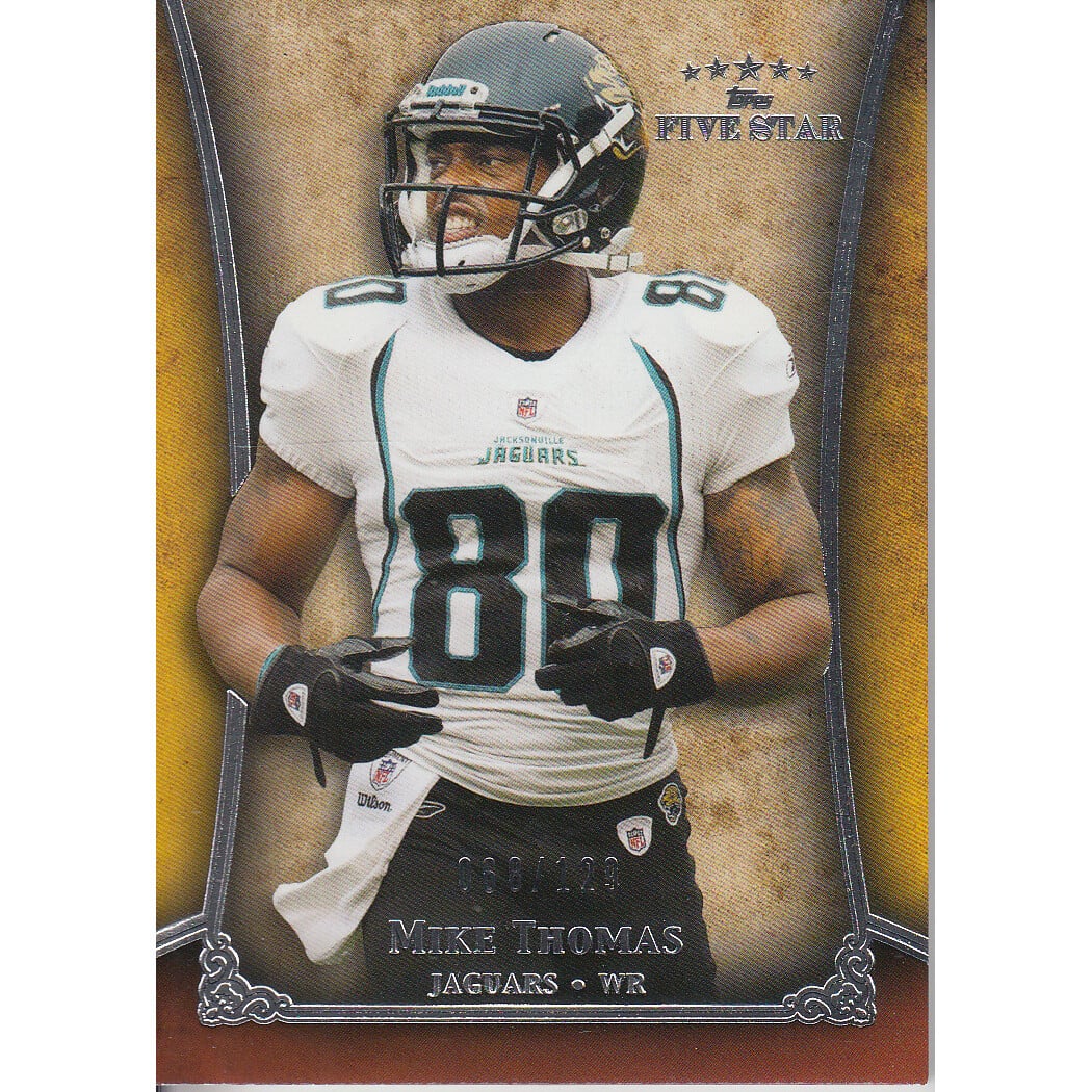 2011 Topps Five Star #37 Mike Thomas. rookie card picture