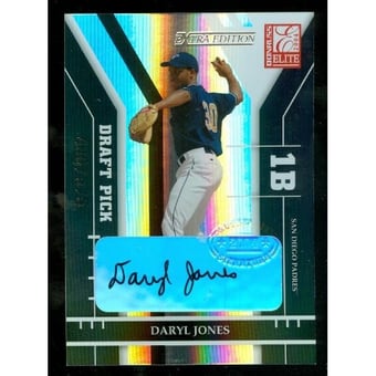2004 Donruss Elite Extra Edition #309 Daryl Jones AU/575 RC