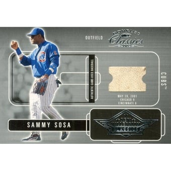 2002 Donruss Classics New Millennium Classics #60 Sammy Sosa Ball/150