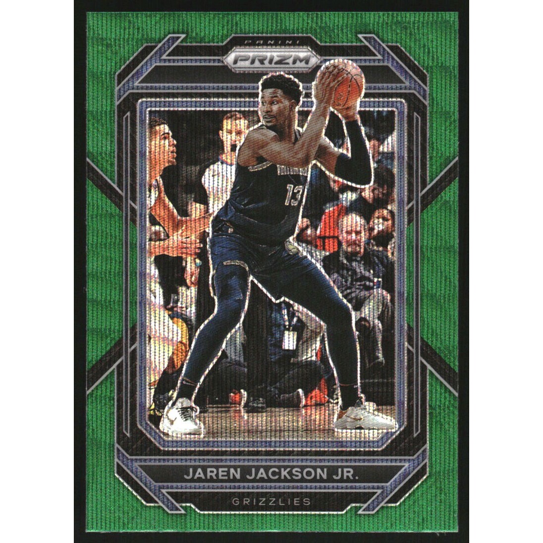2022-23 Panini Prizm Prizms Green Wave #206 Jaren Jackson Jr. 2022-23 Panini Prizm Prizms Green Wave #206 Jaren Jackson Jr.