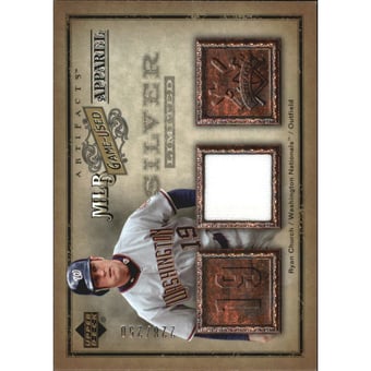 2006 Artifacts MLB Game-Used Apparel Silver Limited #RC Ryan Church Jsy/250