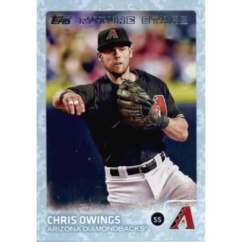 2015 Topps Snow Camo #63 Chris Owings FS
