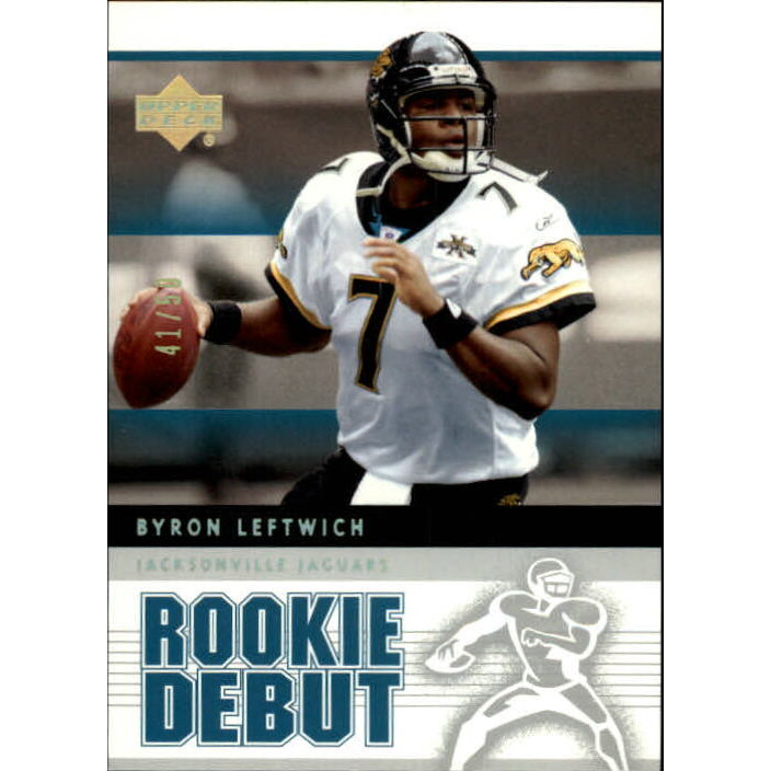 2005 Upper Deck Rookie Debut Gold Spectrum #45 Byron Leftwich