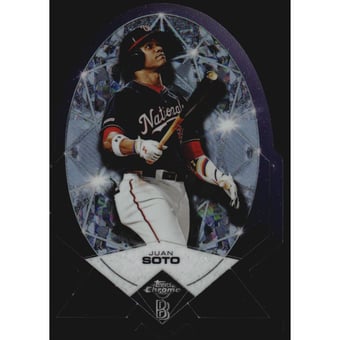 2020 Topps Chrome Ben Baller Diamond Die Cuts #BDC9 Juan Soto