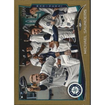 2014 Topps Mini Gold #224 Michael Saunders