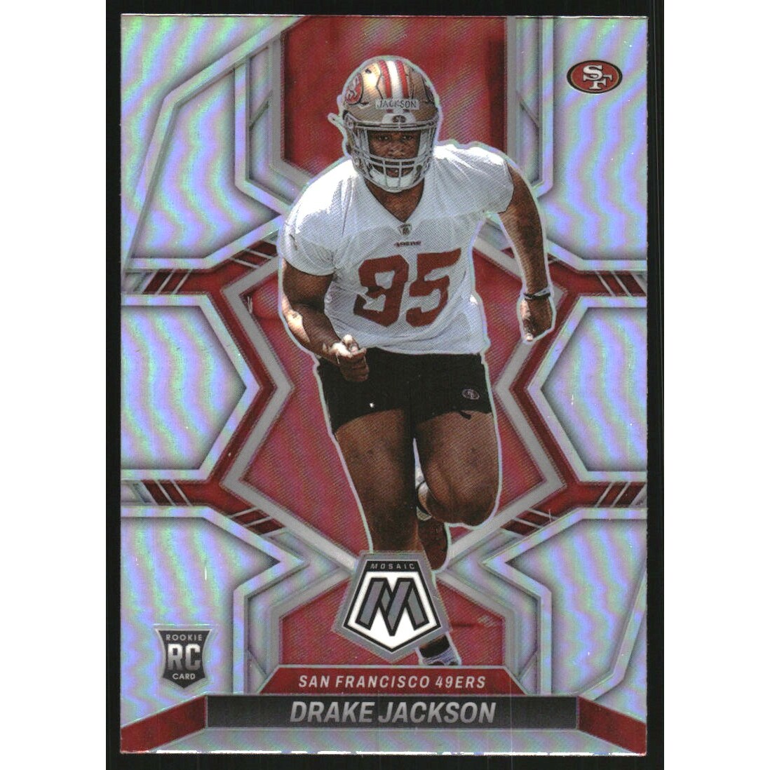 2022 Panini Mosaic Silver #394 Drake Jackson