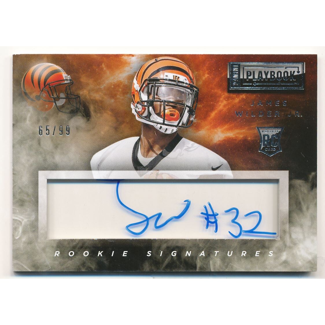 2014 Panini Playbook #134 James Wilder Jr. AU/99 RC