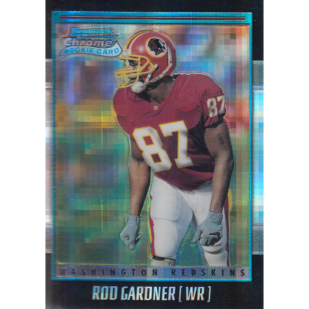 2001 Bowman Chrome Xfractors #146 Rod Gardner 2001 Bowman Chrome Xfractors #146 Rod Gardner