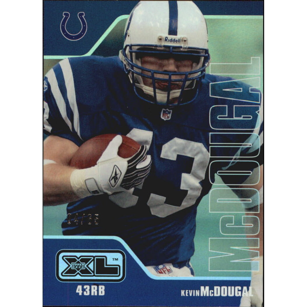 2002 Upper Deck XL Holofoil #204 Kevin McDougal