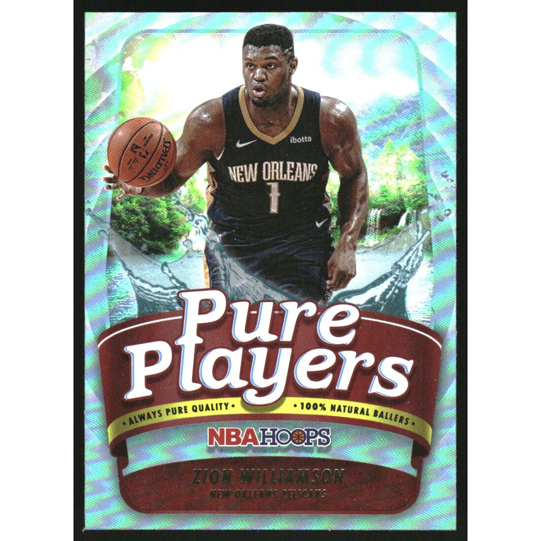 2022-23 Hoops Pure Players Holo #1 Zion Williamson
