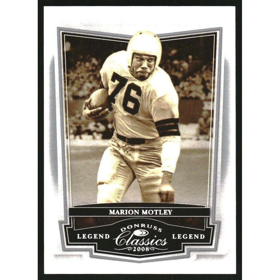 2008 Donruss Classics Timeless Tributes Silver #107 Marion Motley