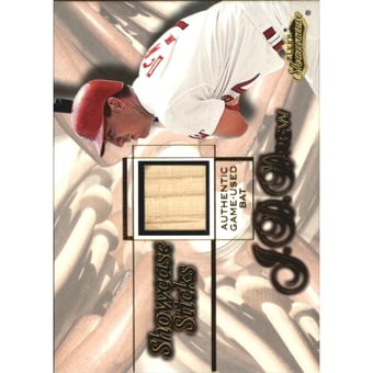 2001 Fleer Showcase Sticks #10 J.D. Drew