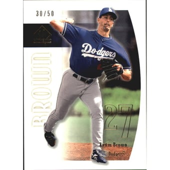 2002 SP Authentic Limited Gold #64 Kevin Brown