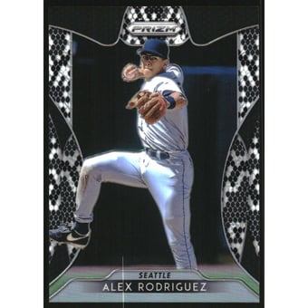 2019 Panini Prizm Prizms Snake Skin #232 Alex Rodriguez