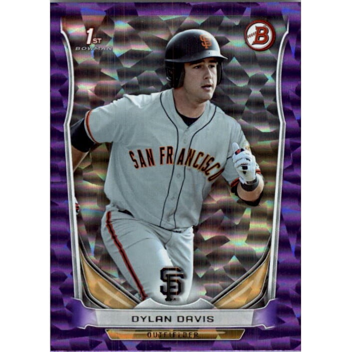 2014 Bowman Draft Purple Ice #DP94 Dylan Davis