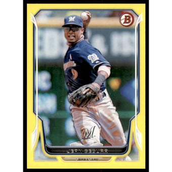 2014 Bowman Yellow #63 Jean Segura