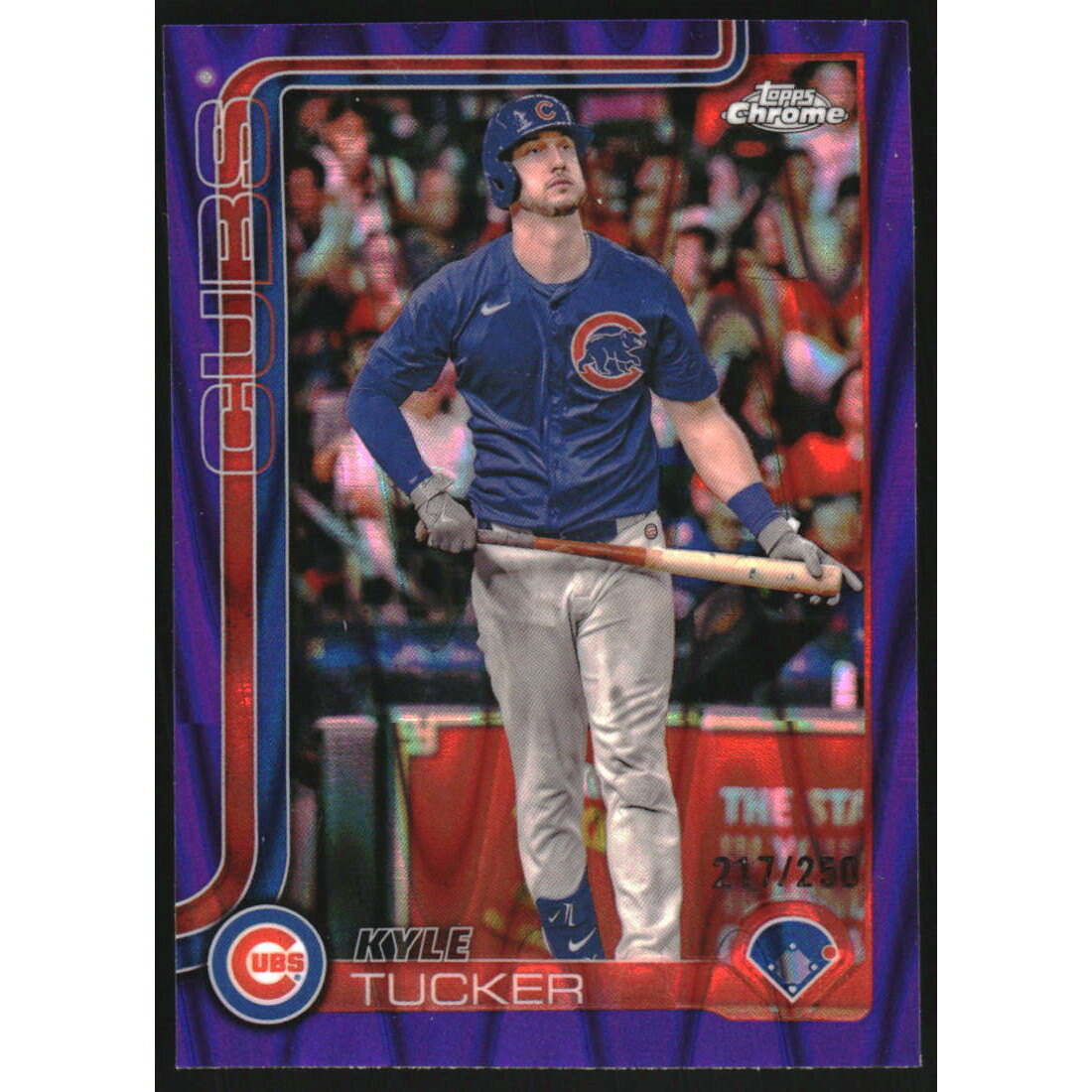 2025 Topps Chrome Purple RayWave Refractors #103 Kyle Tucker