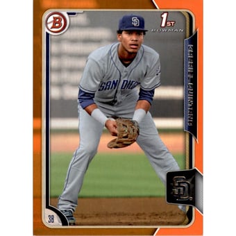 2015 Bowman Prospects Orange #BP65 Gabriel Quintana