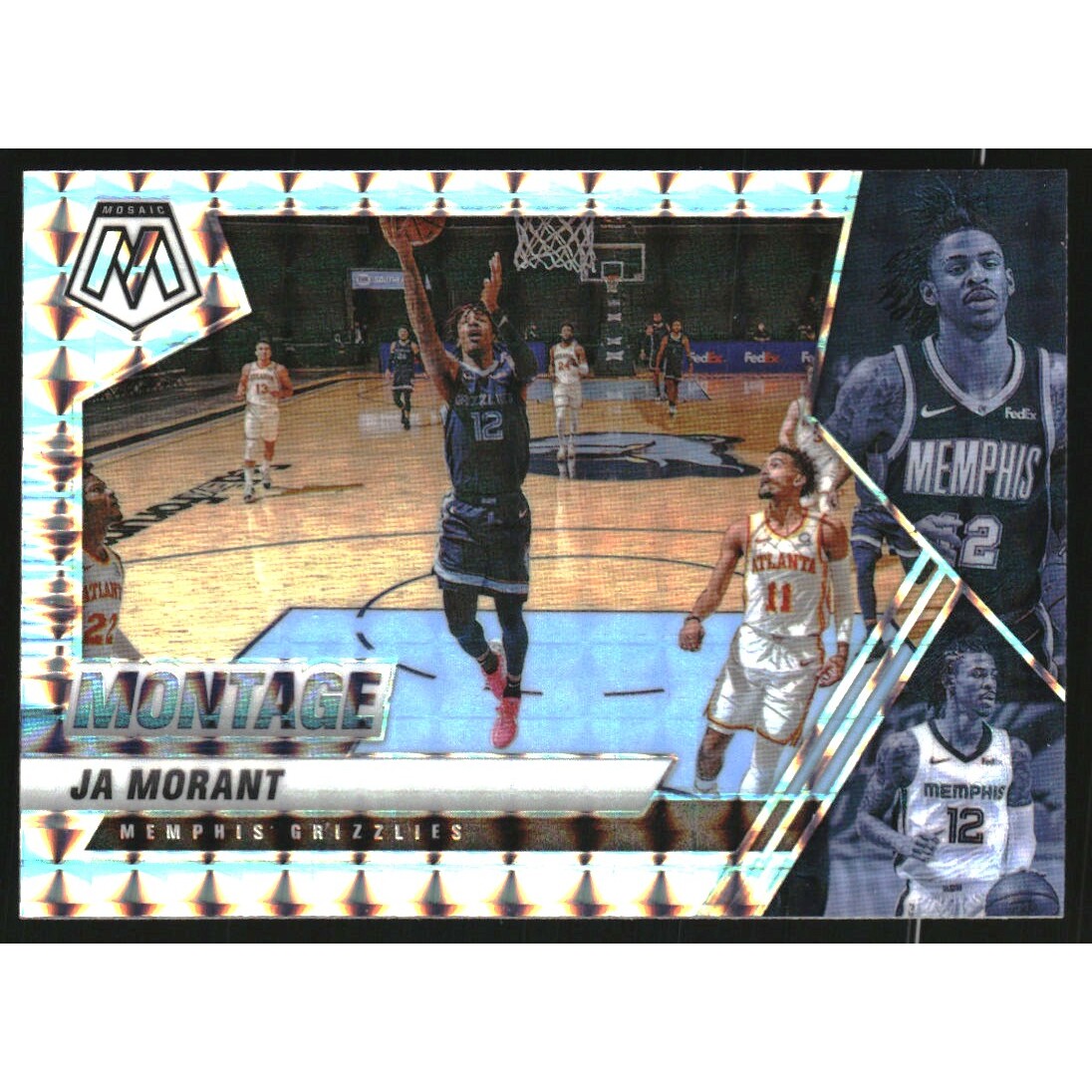 2020-21 Panini Mosaic Montage Mosaic #24 Ja Morant